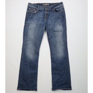 Vintage Y2K Buckle BKE Womens 32 x 31.5 Faded Thick Stitch Culture Boot Jeans
